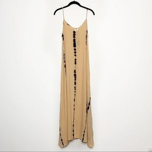 Natalie Martin Heather Maxi Sandstone Tie Dye Sz M